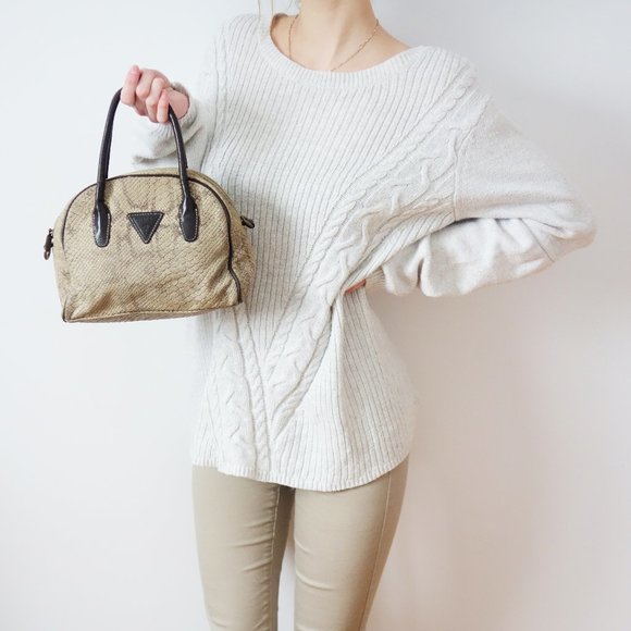 GUESS Faux-Snake Handbag/Crossbody - Picture 2 of 6